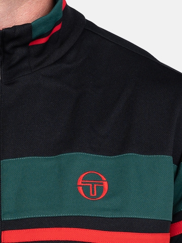 Sergio Tacchini Sportanzug 'DAMARINDO' in Schwarz