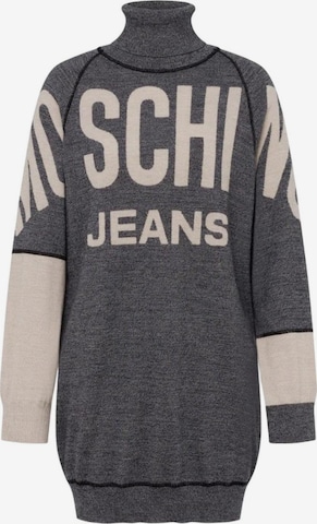 Abito in maglia di MOSCHINO in grigio: frontale
