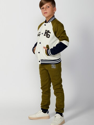 KOROSHI Between-Season Jacket in White