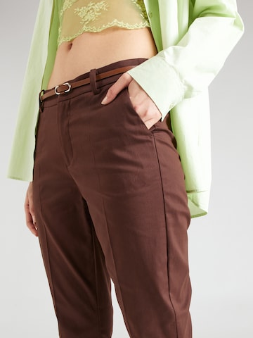 Coupe slim Pantalon chino 'Days Cigaret' b.young en marron