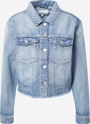 Veste mi-saison s.Oliver en bleu : devant