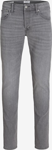 JACK & JONESSlimfit Traperice 'JWHGLENN JJORIGINAL' - siva boja: prednji dio