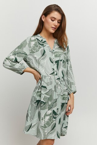 b.young Shirt Dress in Green: front