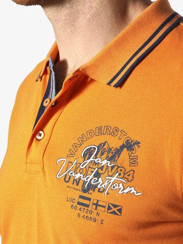 Jan Vanderstorm Shirt 'Hrolfmund' in Oranje