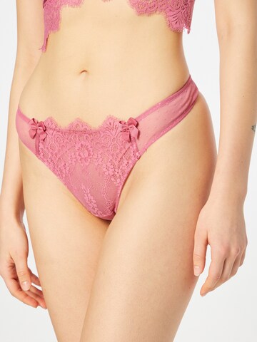 ABOUT YOU x hunkemöller Thong 'Marilee ' in Pink: front