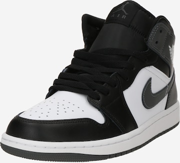 Baskets hautes 'AIR JORDAN 1' Jordan en noir : devant