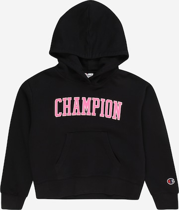 Champion Authentic Athletic Apparel Суичър в черно: отпред