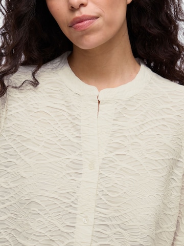 VILA Bluse 'VIFina' in Beige