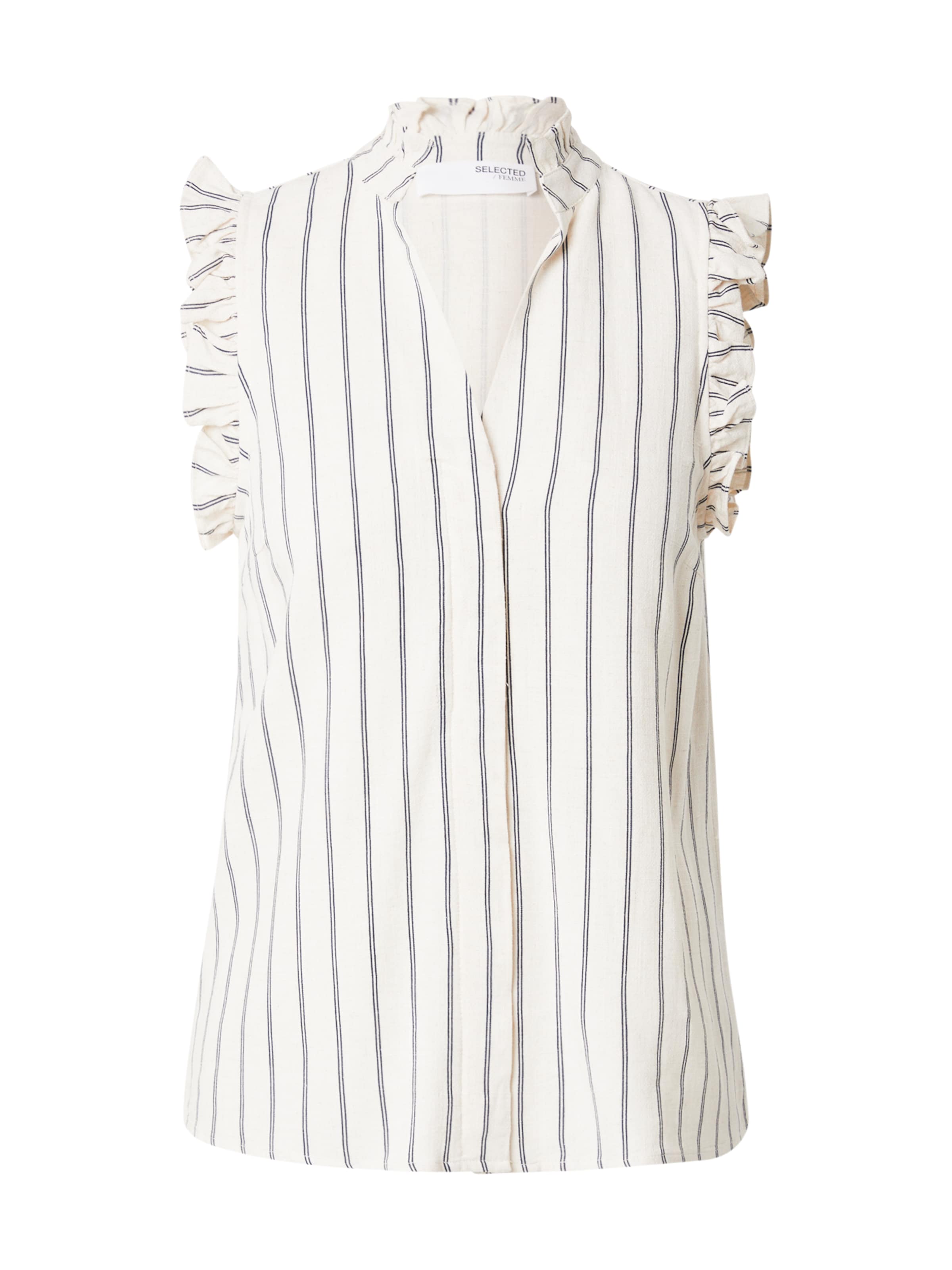 bēšs SELECTED Blūze 'SLFViva': no priekšpuses