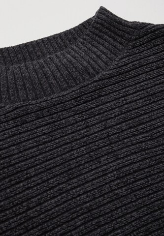 CECIL Pullover 'Chenille' in Schwarz