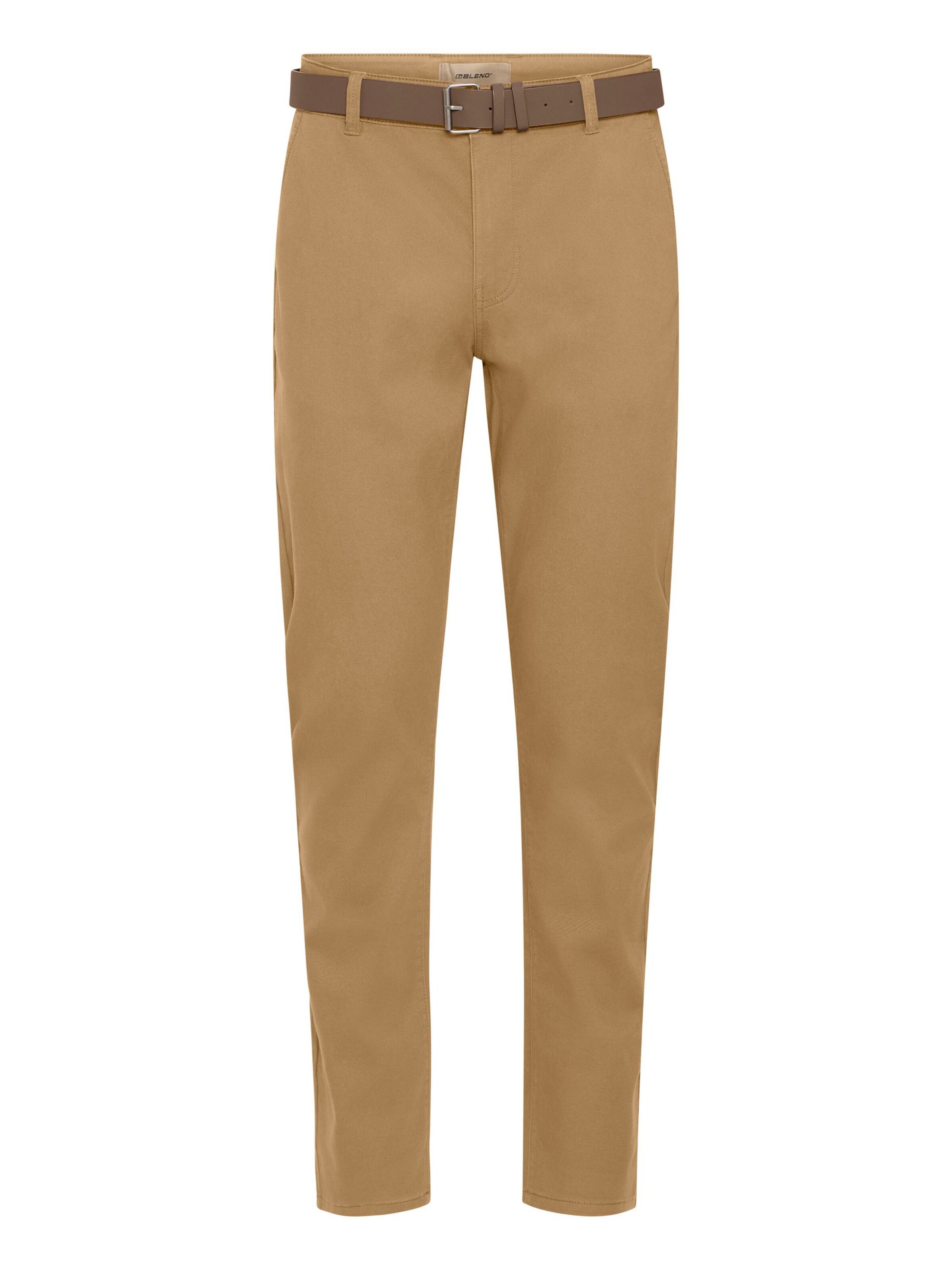 BLEND Slimfit Chino in Bruin: voorkant