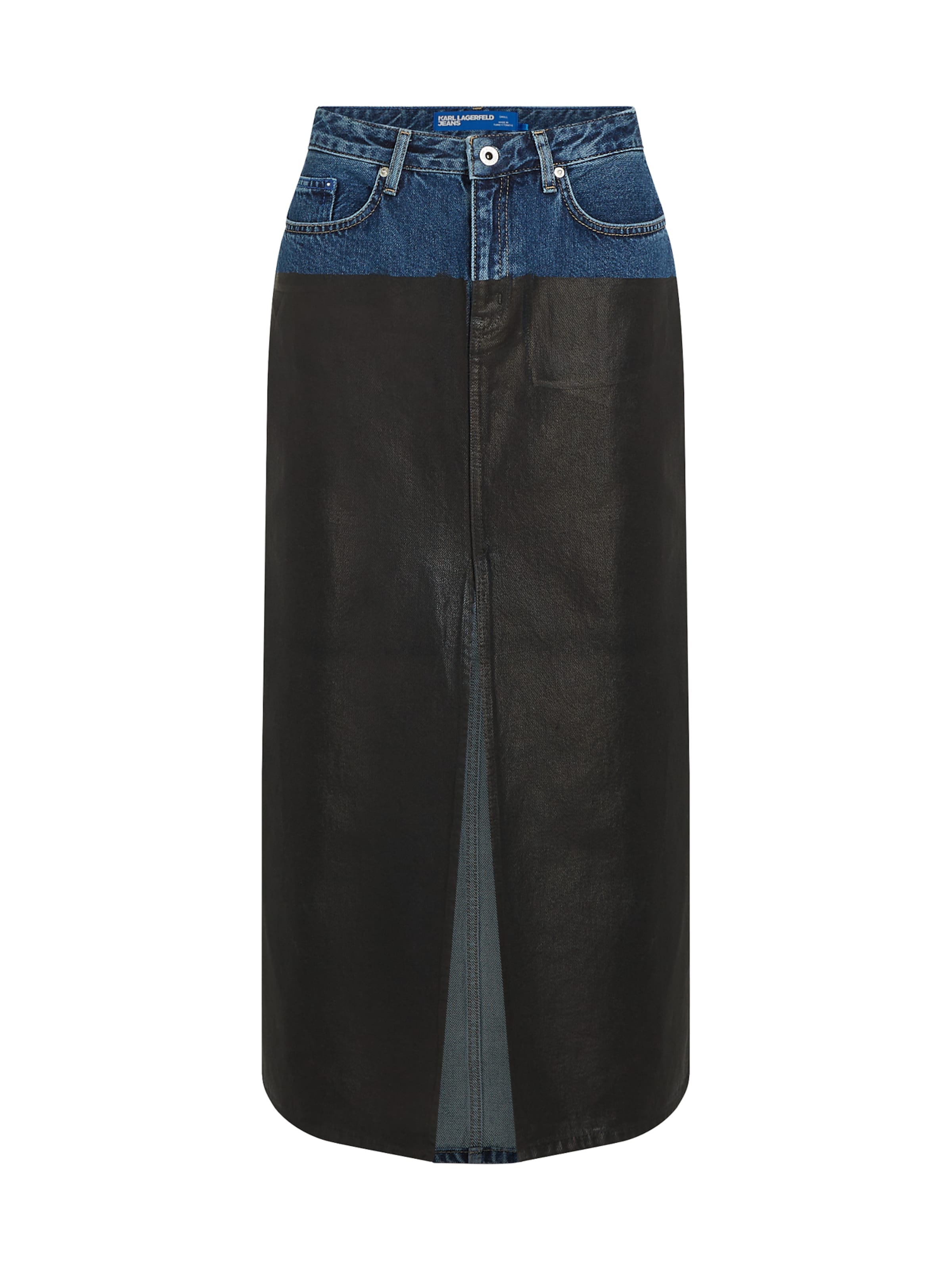 Fustă de la KARL LAGERFELD JEANS pe albastru: față