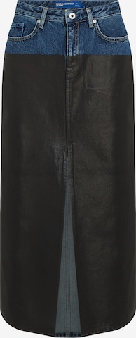Fustă de la KARL LAGERFELD JEANS pe albastru: față