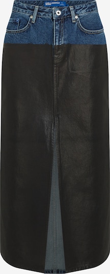 Sijonas iš KARL LAGERFELD JEANS, spalva – mėlyna / juoda, Prekių apžvalga