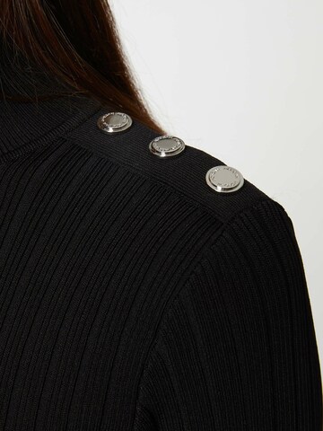 Rochie tricotat 'RMTALA' de la Morgan pe negru