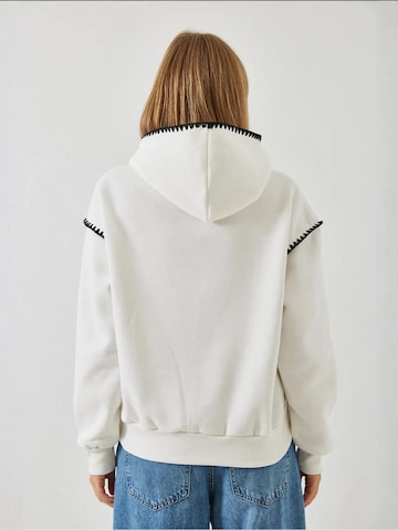 Felpa 'Kapuzenpullover' di Bianco Lucci in beige