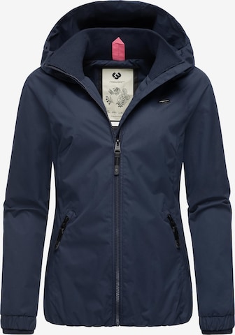 Ragwear Performance Jacket 'Dizzie' in Blue: front