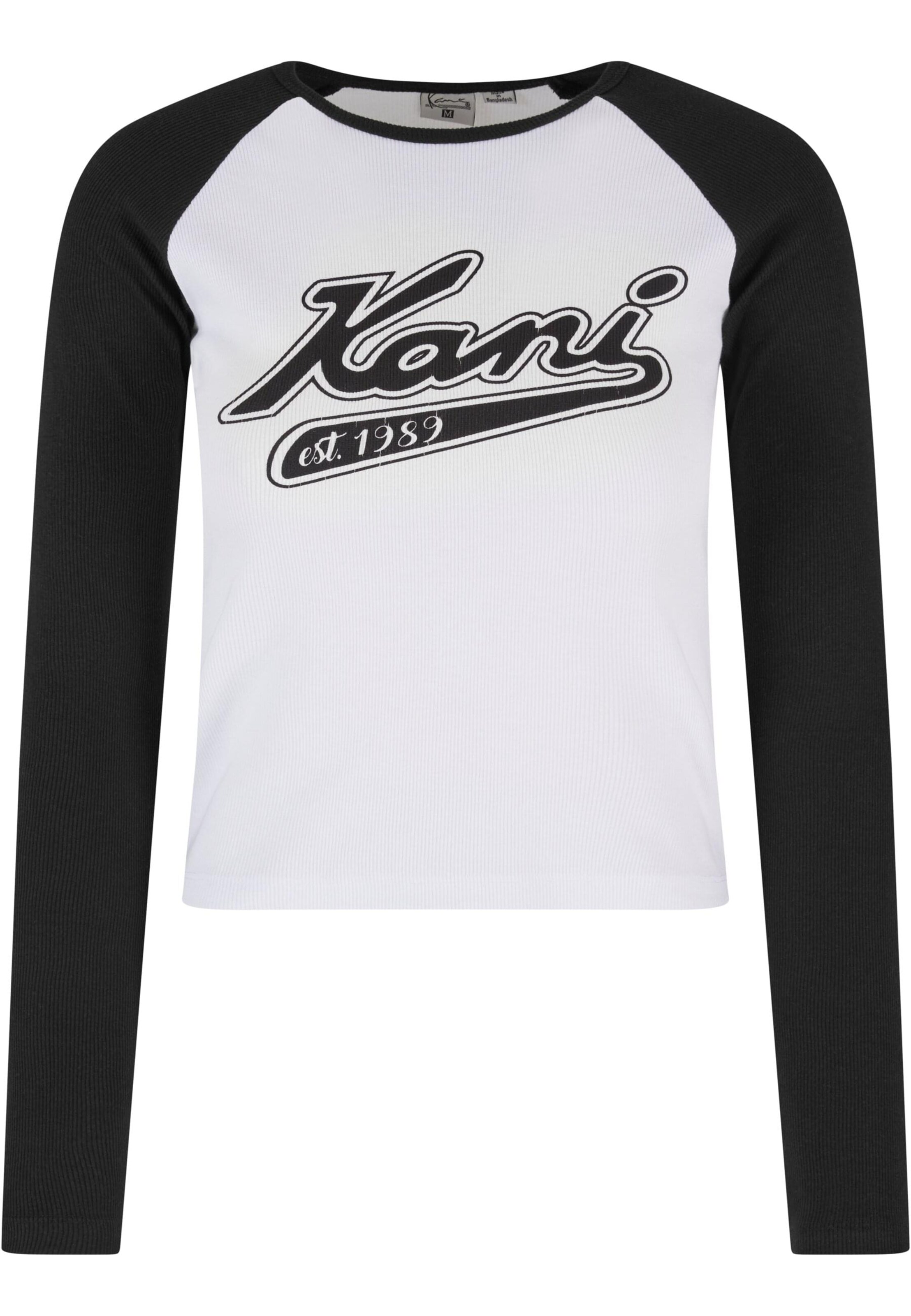 T-shirt Karl Kani en blanc : devant