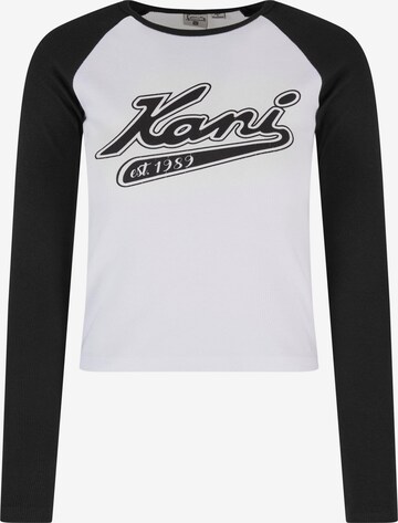 Karl Kani Shirt in White: front