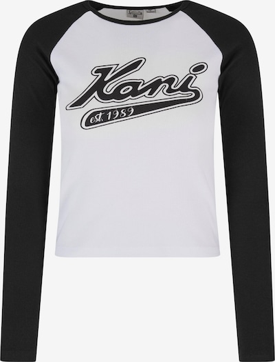 Karl Kani T-shirt en noir / blanc, Vue avec produit
