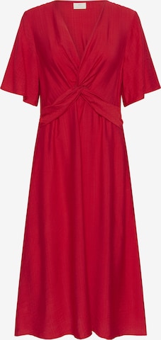 Kaffe Kleid 'Jasmin' in Rot: Vorderseite