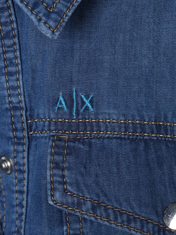 ARMANI EXCHANGE Blouse in Blue
