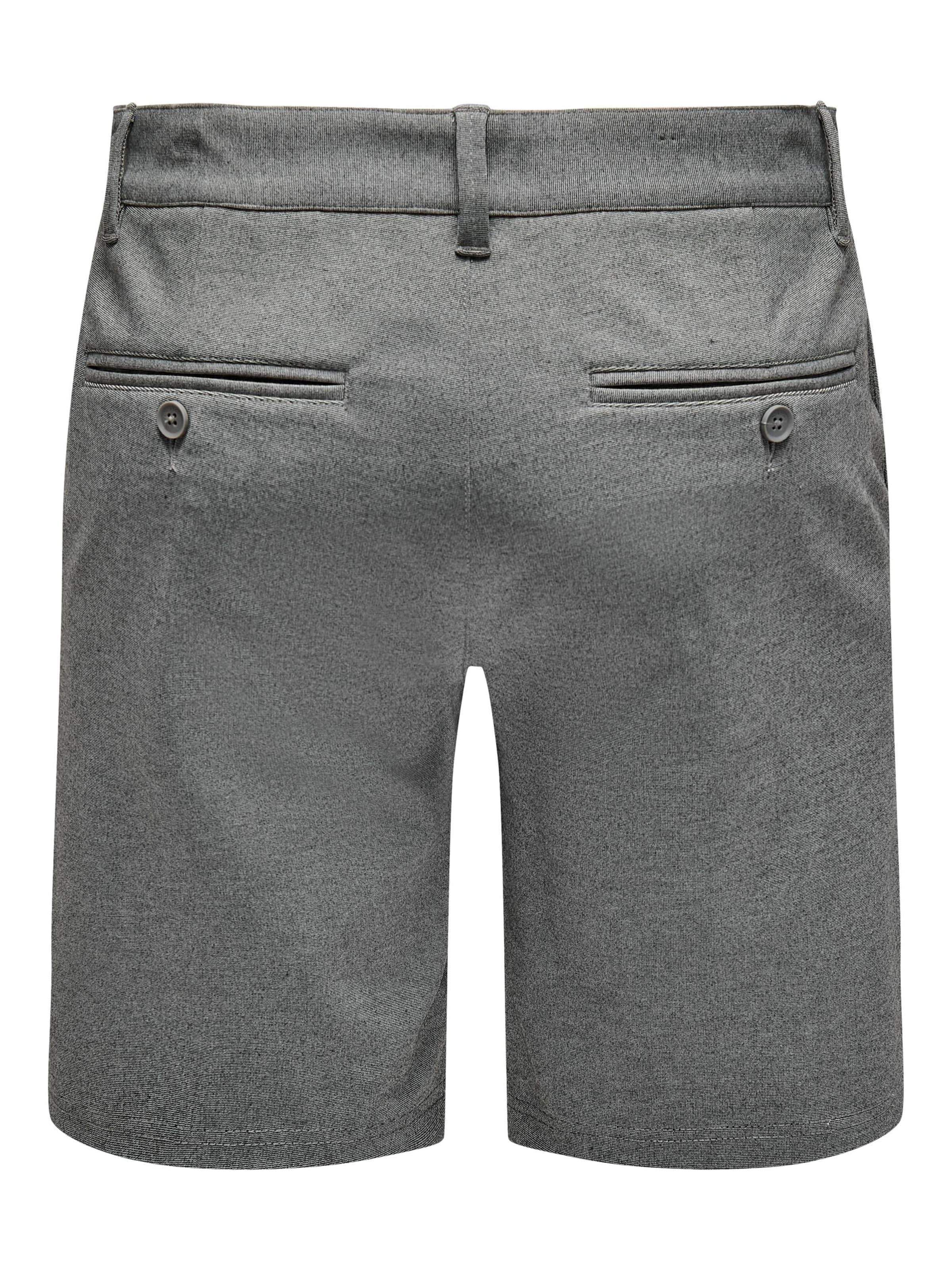 pelēks Only & Sons Standarta Čino bikses 'Mark'