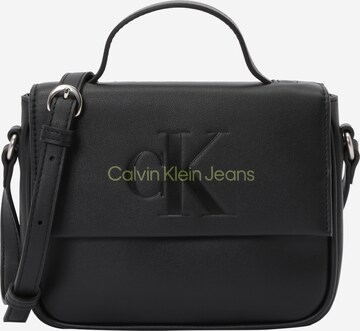 Sac à bandoulière Calvin Klein Jeans en noir : devant