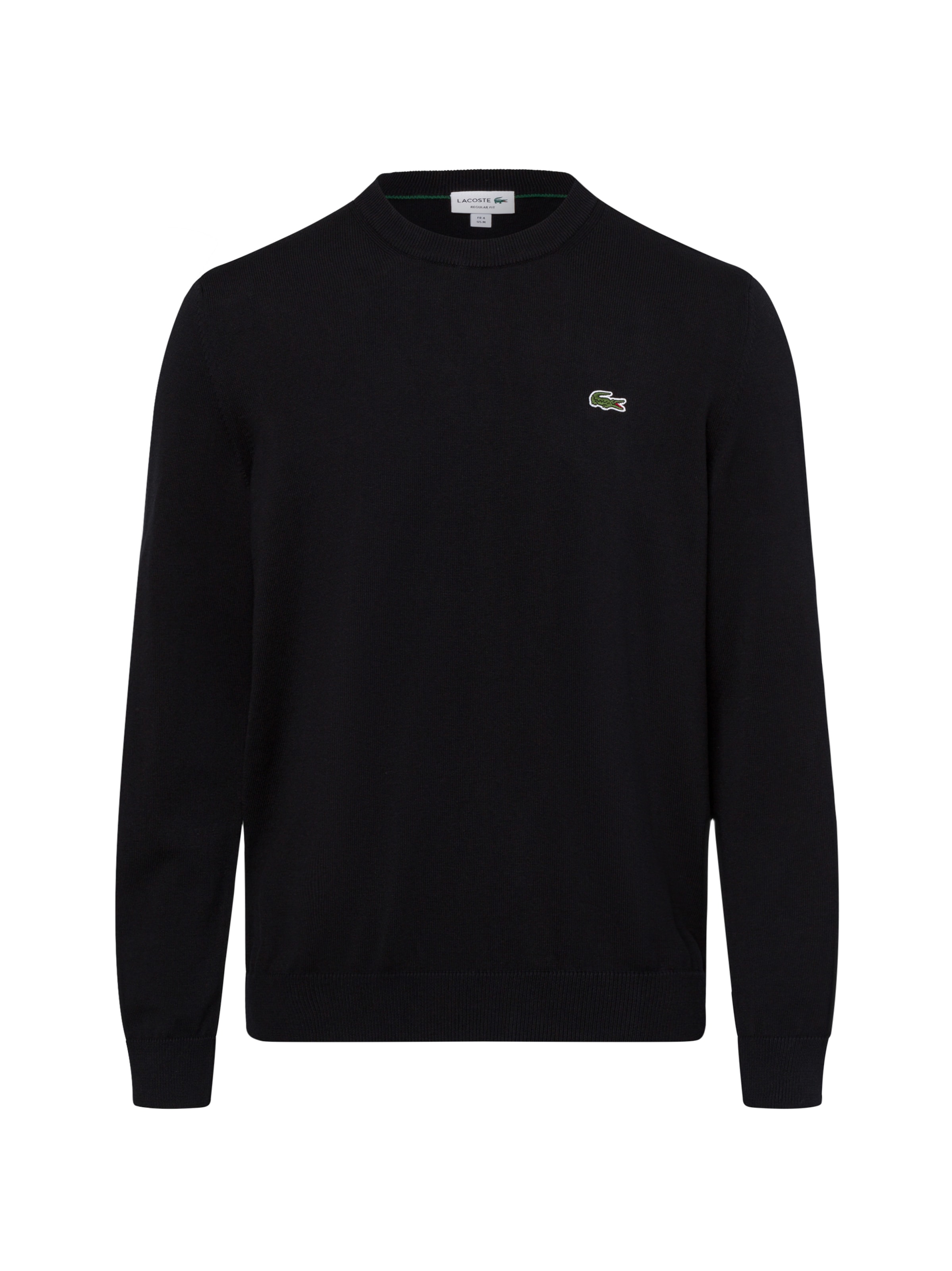Pullover di LACOSTE in nero: frontale