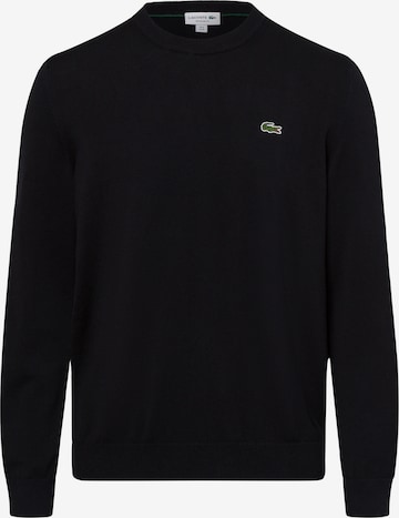 Pull-over LACOSTE en noir : devant