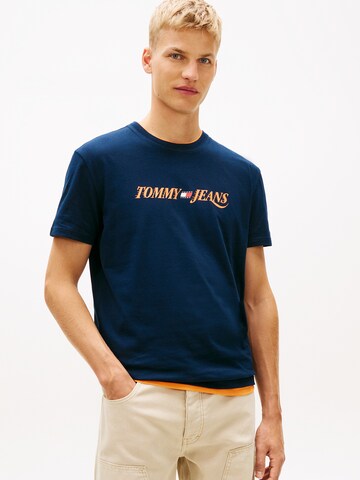 Tommy Jeans Μπλουζάκι σε μπλε: μπροστά