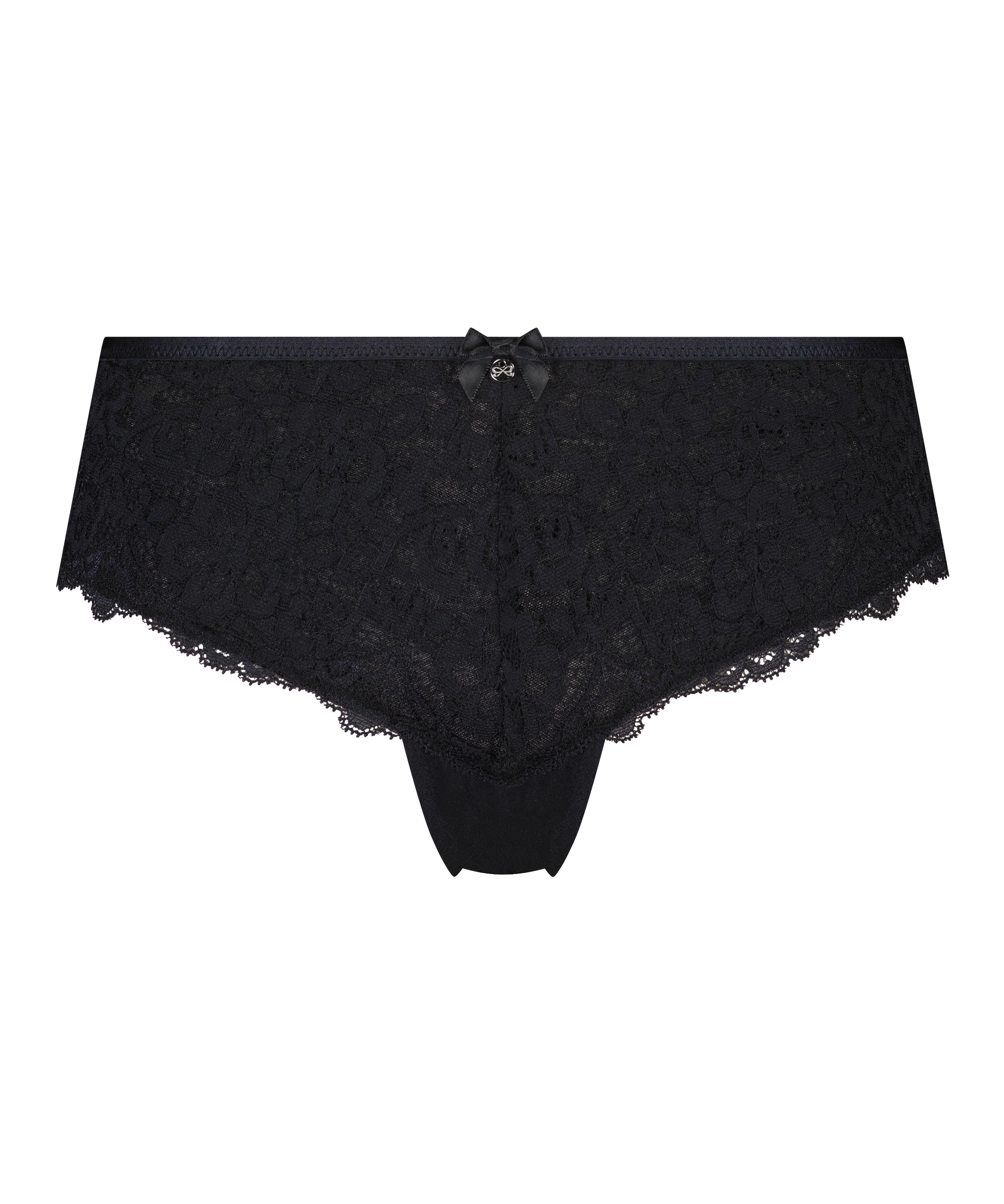 Slip 'Marine' di Hunkemöller in nero: frontale