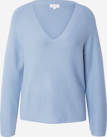 s.Oliver Sweater in Blue: front