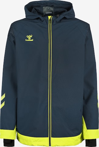 Veste de sport 'Lead' Hummel en bleu : devant
