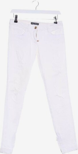 DOLCE & GABBANA Jeans in 24-25 in White, Item view