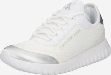 Sneaker bassa di Calvin Klein Jeans in bianco: frontale