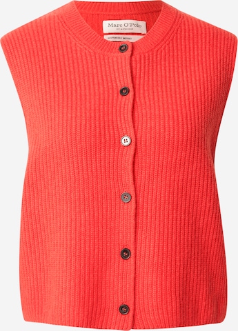 Marc O'Polo Pletená vesta - Červená: predná strana