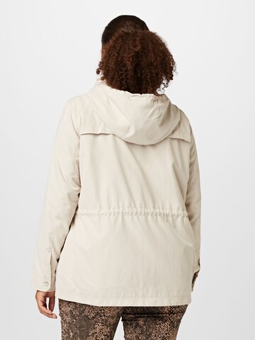 ONLY Carmakoma Parka 'Starline Spring' in Beige