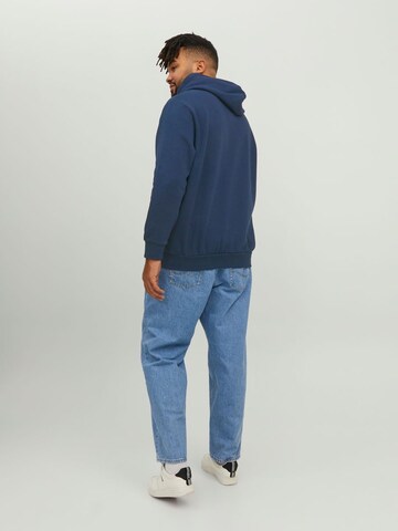 Sweat-shirt 'ECORP' Jack & Jones Plus en bleu