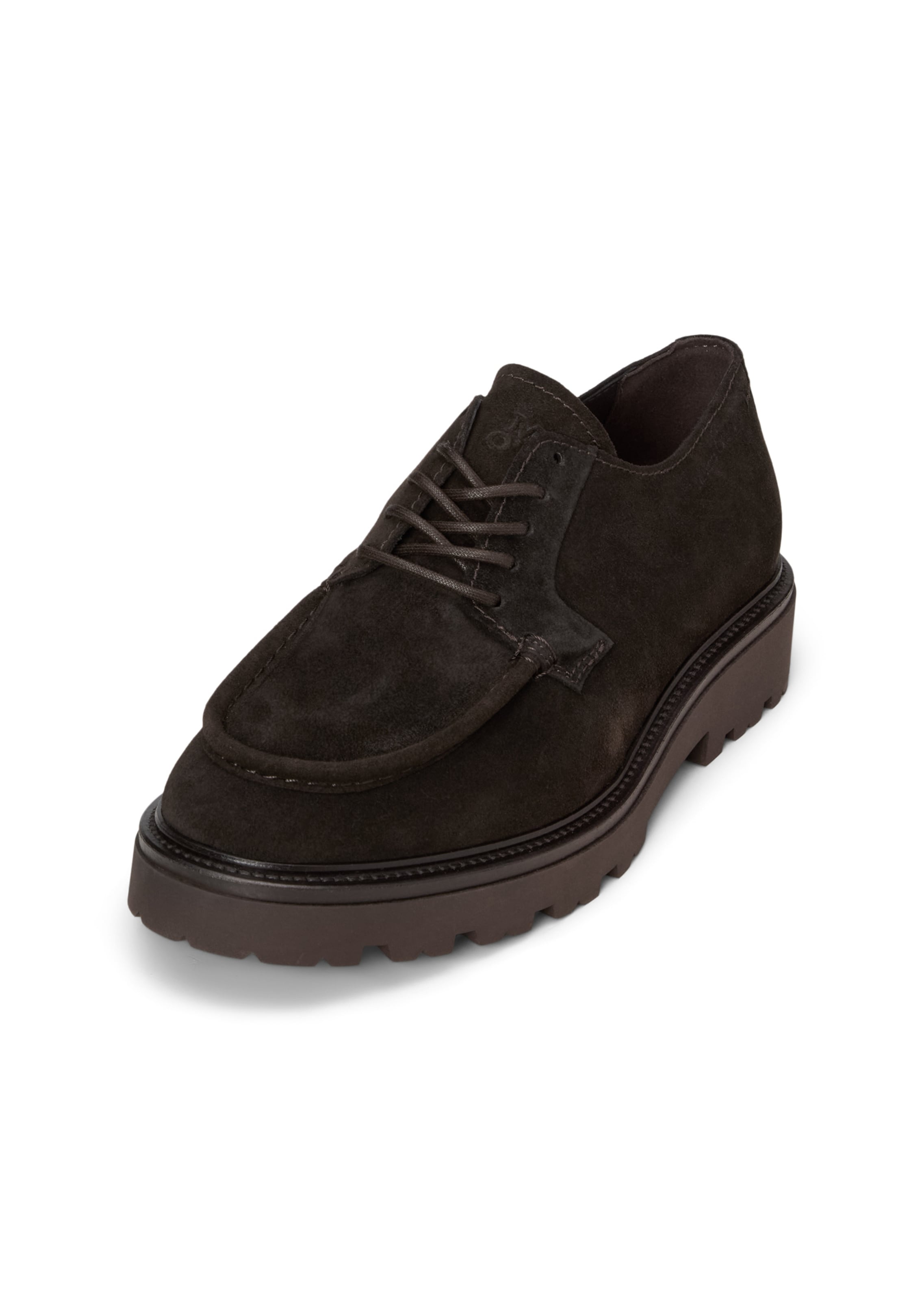 Chaussure à lacets ' Phil ' Marc O'Polo en marron : devant