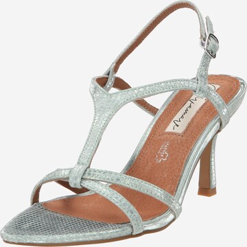 MARIAMARE Strap sandal in Blue: front