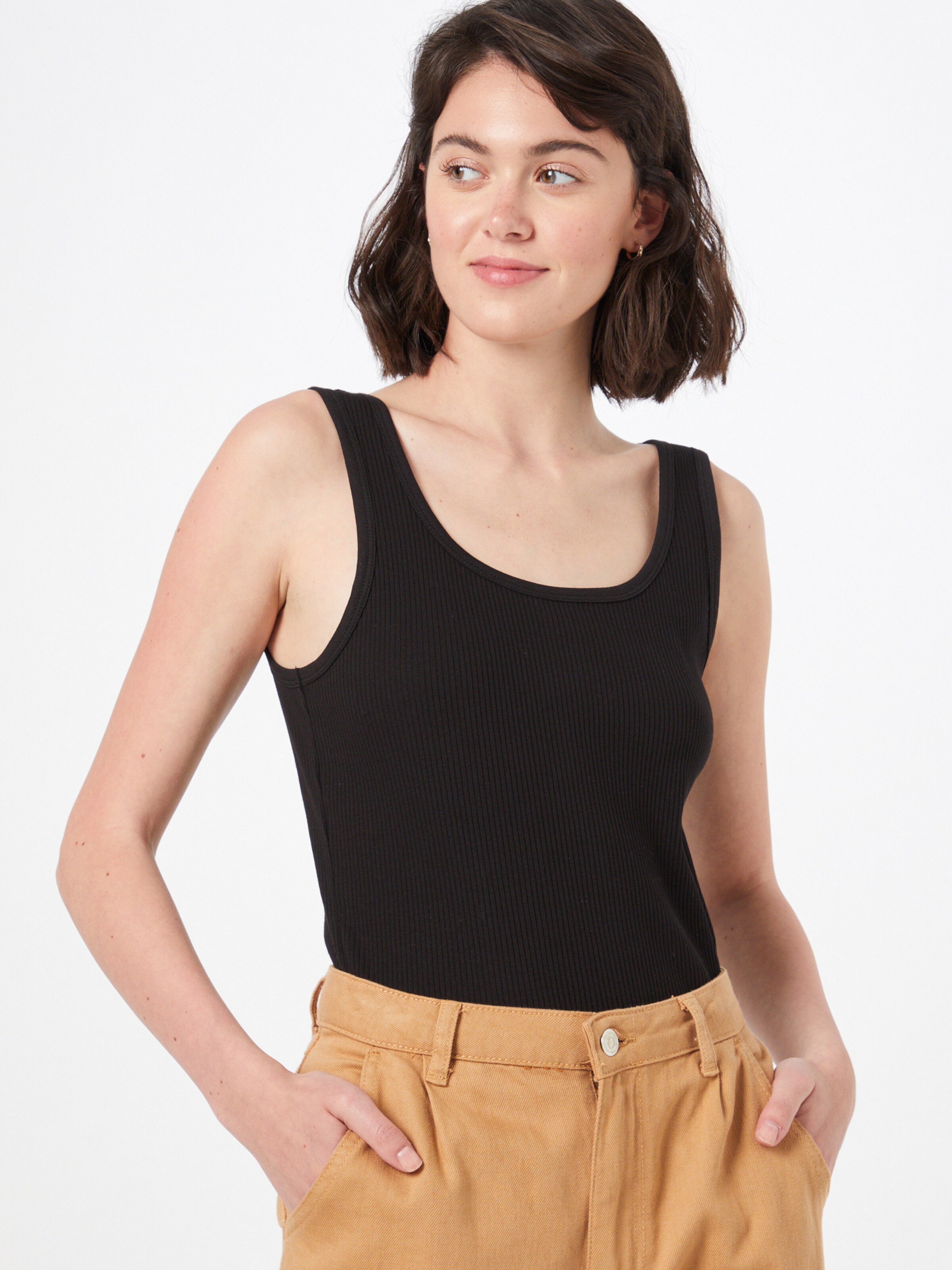 Frauen Shirts & Tops Gestuz Top 'Rolla' in Schwarz - GU60394 Frauen Shirts & Tops Gestuz Top 'Rolla' in Schwarz - GU60394