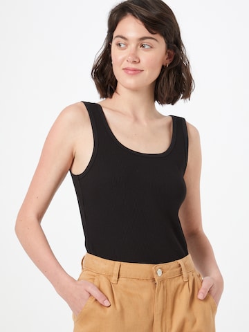 Gestuz Top 'Rolla' in Black: front