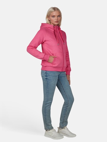 salzhaut Sweatvest in Roze
