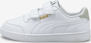 PUMA حذاء رياضي 'Schuffle' بلون أبيض: الأمام