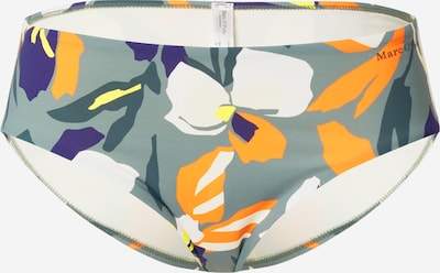 Marc O'Polo Bikinihose 'Floral Power' in blau / khaki / orange / weiß, Produktansicht