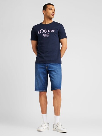 s.Oliver T-Shirt in Blau