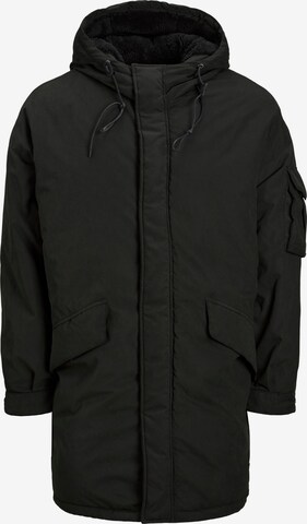 JACK & JONES Parka 'JORSHAWN' in Schwarz: predná strana