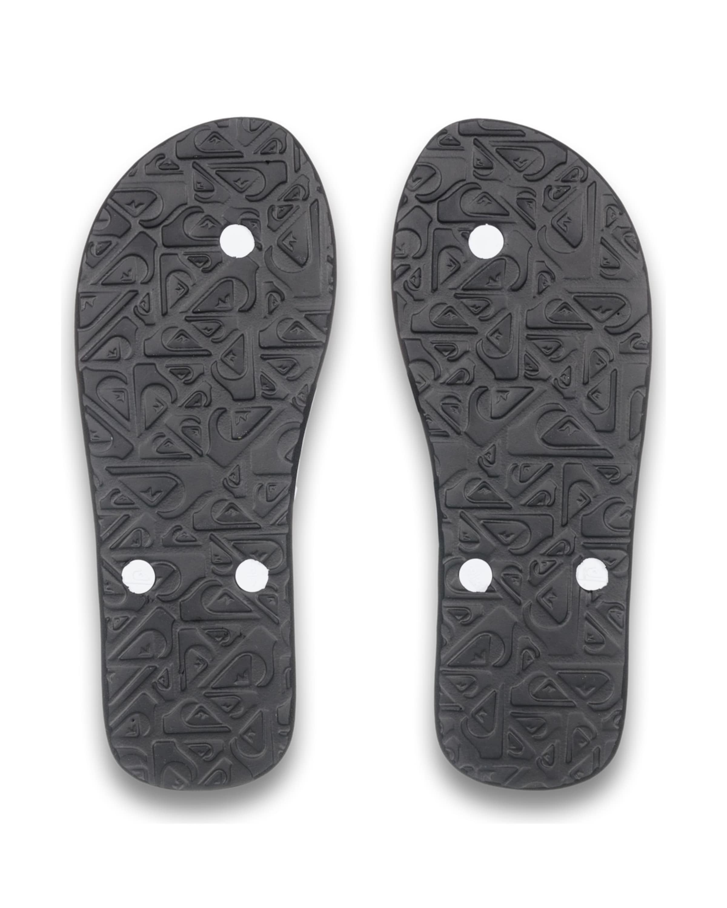 QUIKSILVER Teenslippers 'Molokai Stripe 25' in Blauw