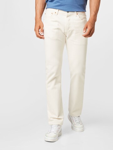 LEVI'S ® Tapered Jeans '501' in White: front